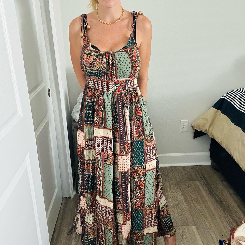 NATURAL LIFE Multicolor Patchwork Jumper - image 1